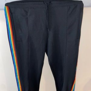 H&M rainbow pride pants, lounge pants size Medium